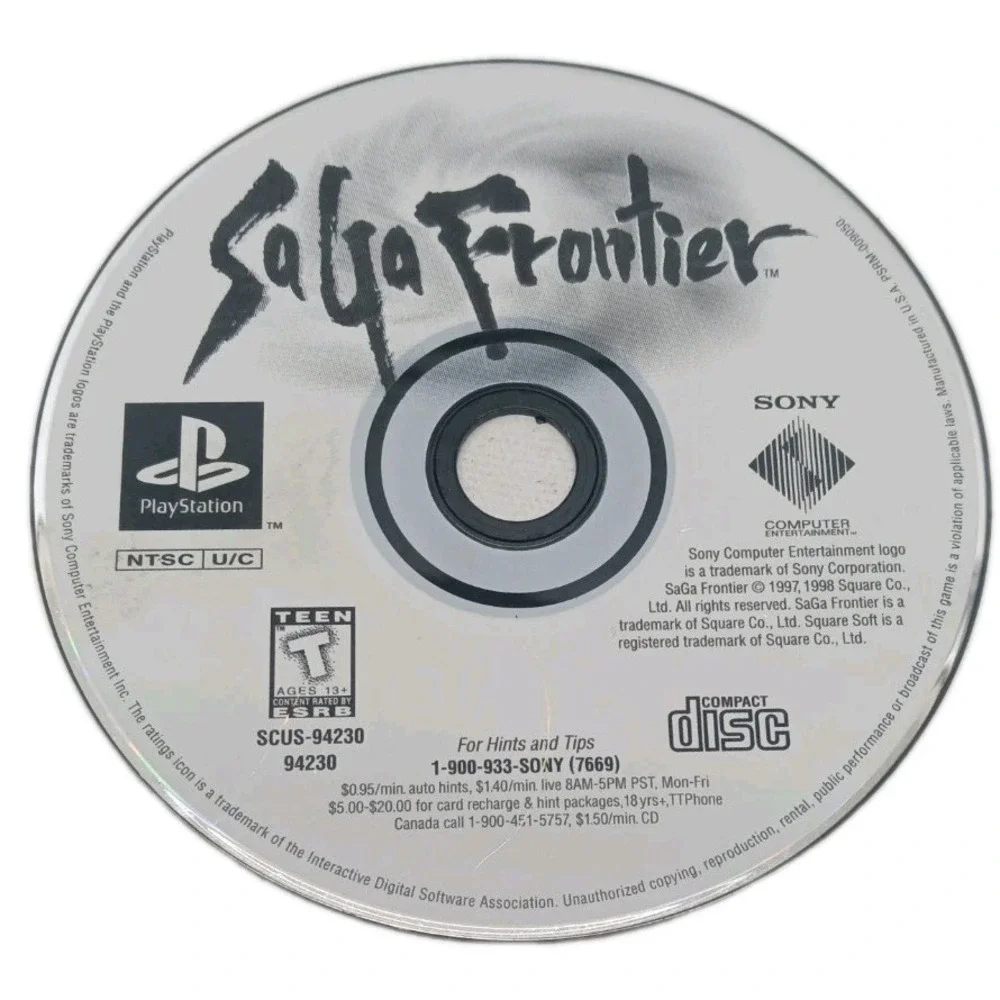 Saga‎ Frontier Sony PlayStation 1, 1998